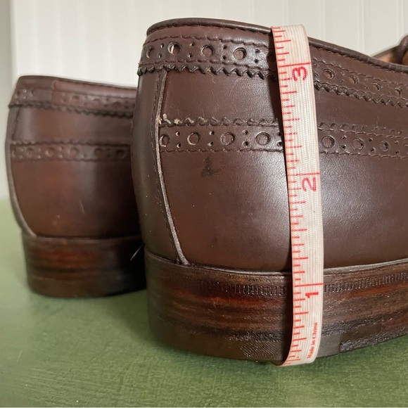 Ferragamo Men's Brogues/Oxfords in Chestnut Leather *Italy* - Picture 9 of 13